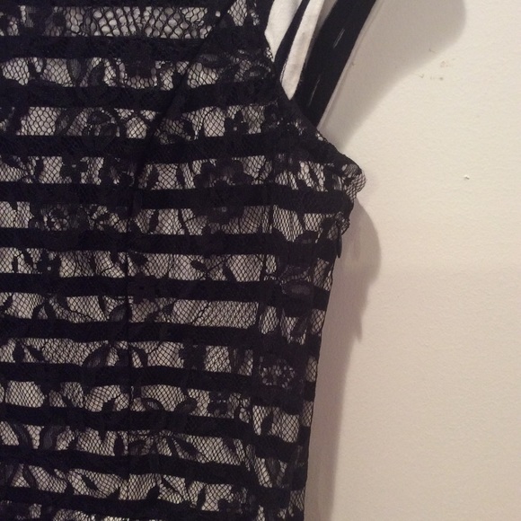 Lace Peplum Top - Picture 4 of 5